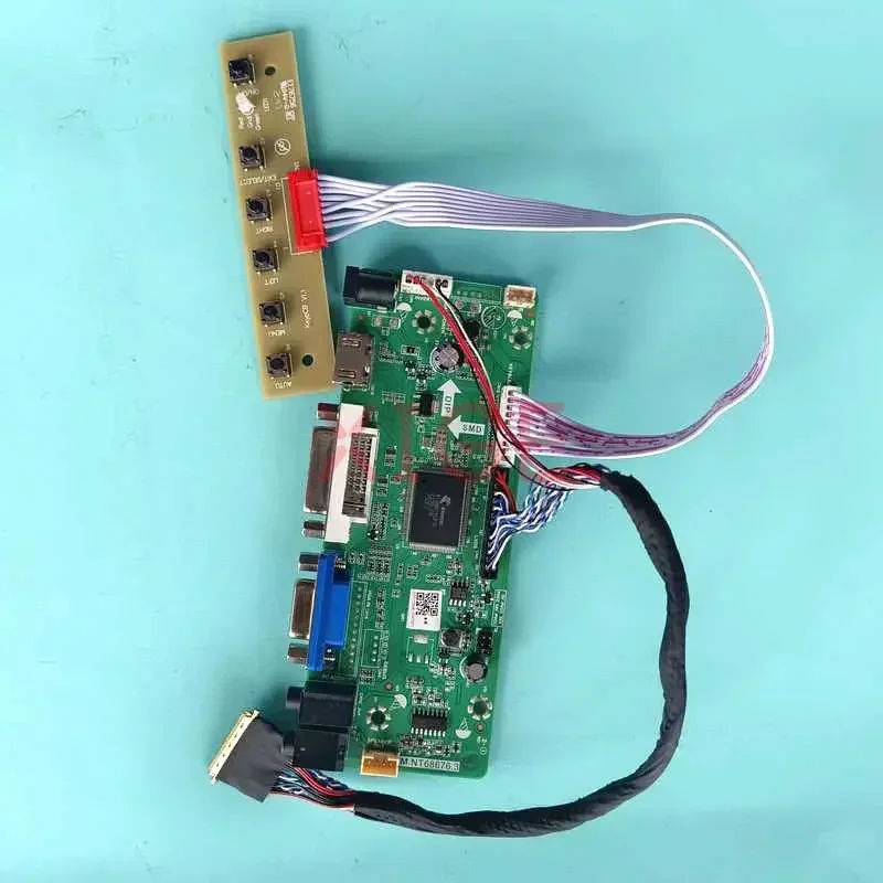For LP173WF1-TLB2 LP173WF1-TLC1 Driver Controller Board 1920x1080 VGA DVI 17.3" Laptop Screen 40Pin LVDS HDMI-Compatible Kit DIY
For LP173WF1-TLB2 LP173WF1-TLC1 Driver Controller Board 1920x1080 VGA DVI 17.3" Laptop Screen 40Pin LVDS HDMI-Compatible Kit DIY