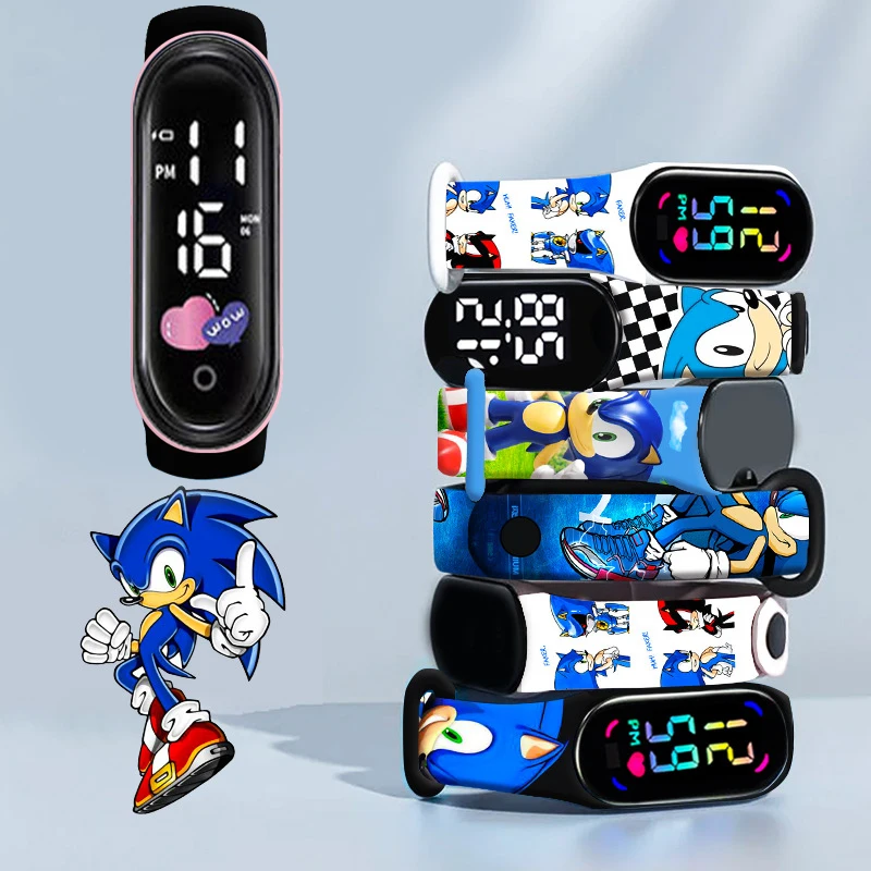 16 PCS Kids LED Watch Touch Control Digital Watch Silicone Strap Waterproof Sport Wristwatch for Boys Girls Children Gift
16 PCS Kids LED Watch Touch Control Digital Watch Silicone Strap Waterproof Sport Wristwatch for Boys Girls Children Gift