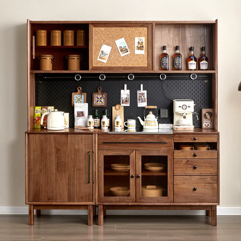 Customizable North American Black Walnut Solid Wood Side Cabinet
Customizable North American Black Walnut Solid Wood Side Cabinet