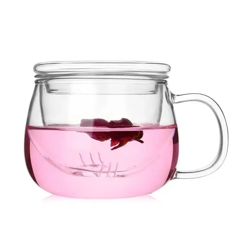 Creative glass tea cup with transparent filter handle, bamboo lid, heat-resistant floral tea cup, office tea cup,Teapots
Creative glass tea cup with transparent filter handle, bamboo lid, heat-resistant floral tea cup, office tea cup,Teapots