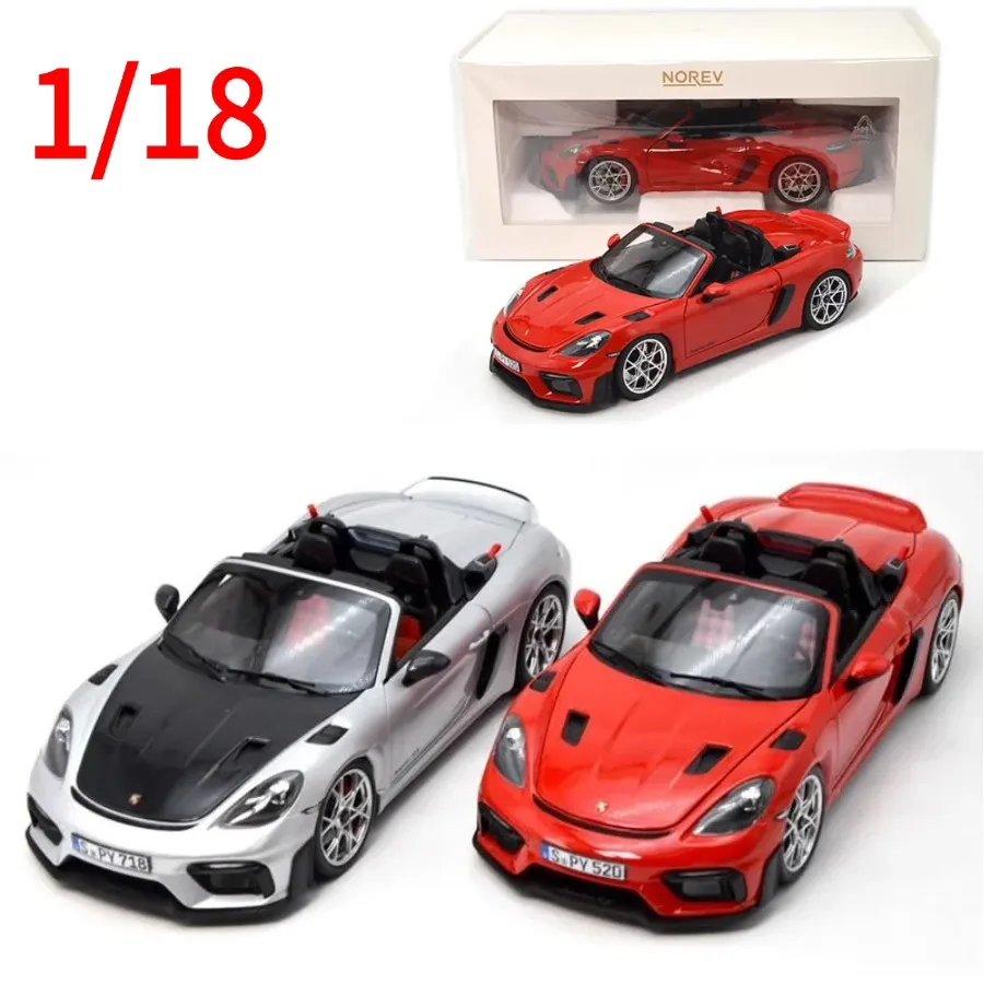 NOREV Diecast 1:18 Porsche 718 Spyder RS 2023 Car Model Porsche Play Vehicles Collectible Model Cars Toys for Boys Gift
NOREV Diecast 1:18 Porsche 718 Spyder RS 2023 Car Model Porsche Play Vehicles Collectible Model Cars Toys for Boys Gift