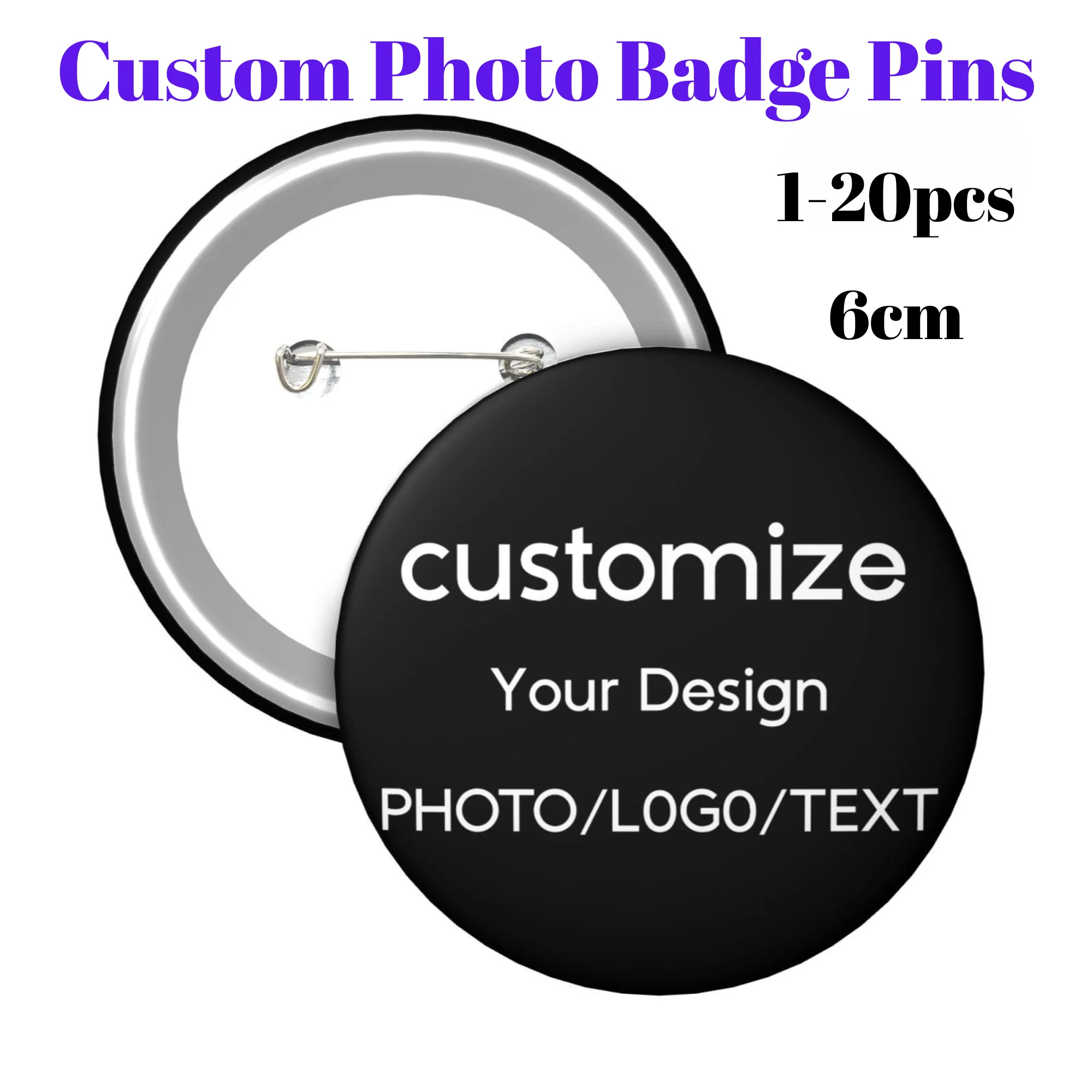 Custom Badges DIY Round Pin Badge Handmade Brooches Personalized Your Photo Text or Graphic Cartoon Artist Accessory Gifts
Custom Badges DIY Round Pin Badge Handmade Brooches Personalized Your Photo Text or Graphic Cartoon Artist Accessory Gifts