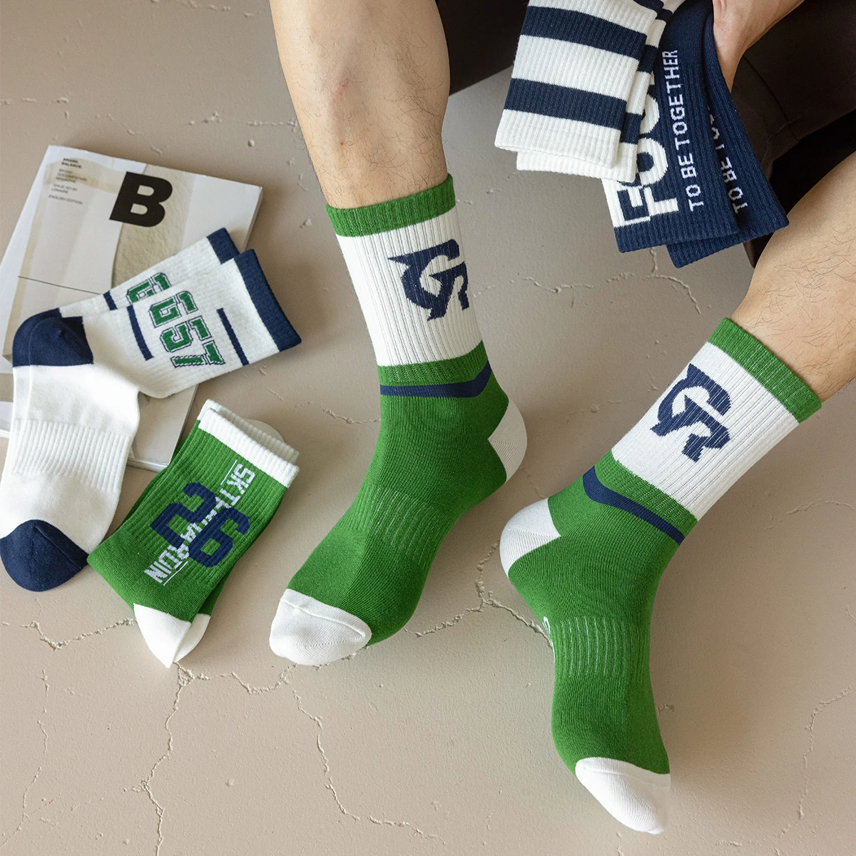 Patchwork Color Jacquard Tube Hipster Cosy Outfits Short Socks Harajuku Fitness Film Ankle Socks Indoor Unisex Special Edition
Patchwork Color Jacquard Tube Hipster Cosy Outfits Short Socks Harajuku Fitness Film Ankle Socks Indoor Unisex Special Edition