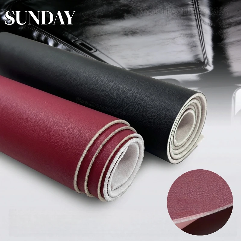 Leather Composite Sponge Fabric Non Adhesive PVC Leather Fabric with Foam Backing Seat Car Roofing Fabric Repair Modification
Leather Composite Sponge Fabric Non Adhesive PVC Leather Fabric with Foam Backing Seat Car Roofing Fabric Repair Modification