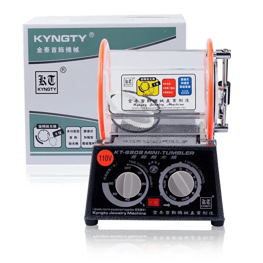 3kg Mini Rotary Tumbler, Drum Polishing Machine for Jewelry, Rocks, Coins Metal Automatic Barrel Polisher for Smoothing Shining
3kg Mini Rotary Tumbler, Drum Polishing Machine for Jewelry, Rocks, Coins Metal Automatic Barrel Polisher for Smoothing Shining