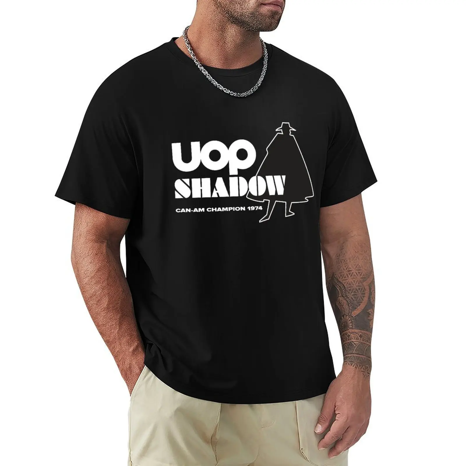 UOP Shadow 1974 Can-Am Champion T-Shirt blue archive summer top aesthetic clothes tees fitted t shirts for men 
UOP Shadow 1974 Can-Am Champion T-Shirt blue archive summer top aesthetic clothes tees fitted t shirts for men