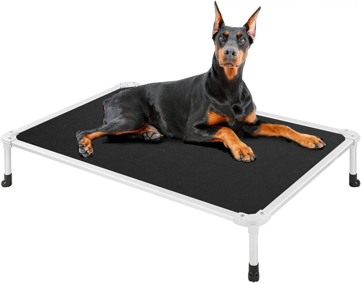 Cooling Elevated Dog Bed with Durable Mesh, No-Slip Feet for Indoor/Outdoor Use, Black X-Large
Cooling Elevated Dog Bed with Durable Mesh, No-Slip Feet for Indoor/Outdoor Use, Black X-Large
