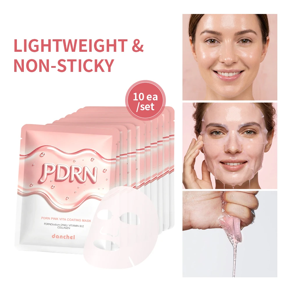 10Pcs Salmon DNA PDRN Pink Vita Coating Sheet Mask Korean Facial Mask Glass Skin Hydrating Firming Balancing Skin Home Skin Care
10Pcs Salmon DNA PDRN Pink Vita Coating Sheet Mask Korean Facial Mask Glass Skin Hydrating Firming Balancing Skin Home Skin Care