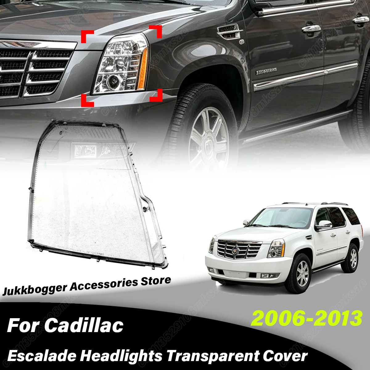 For Cadillac Escalade 2006 2007 2008 2009 2010 2011 2012 2013 Automobile Headlight Transparent Protective Cover Decoration Kit
For Cadillac Escalade 2006 2007 2008 2009 2010 2011 2012 2013 Automobile Headlight Transparent Protective Cover Decoration Kit