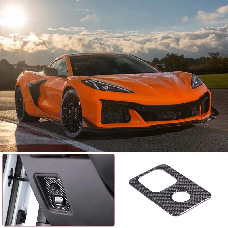 For Corvette C8 2020-2025 Car Electronic Handbrake Switch Decorative Frame Soft Carbon Fiber Automotive Modification Accessories
For Corvette C8 2020-2025 Car Electronic Handbrake Switch Decorative Frame Soft Carbon Fiber Automotive Modification Accessories