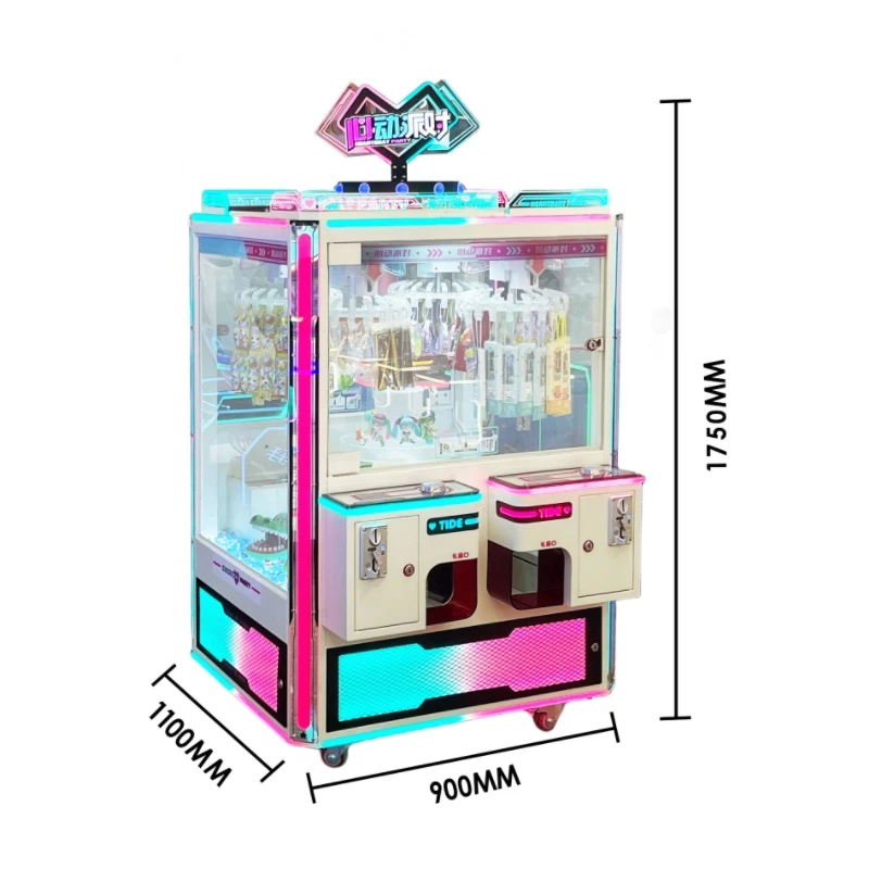 Cheap Coin Operated Mini Clamp Machine, Indoor Small Prize Toy Clip Machine, Arcade Crane Game Catcher Vendor
Cheap Coin Operated Mini Clamp Machine, Indoor Small Prize Toy Clip Machine, Arcade Crane Game Catcher Vendor