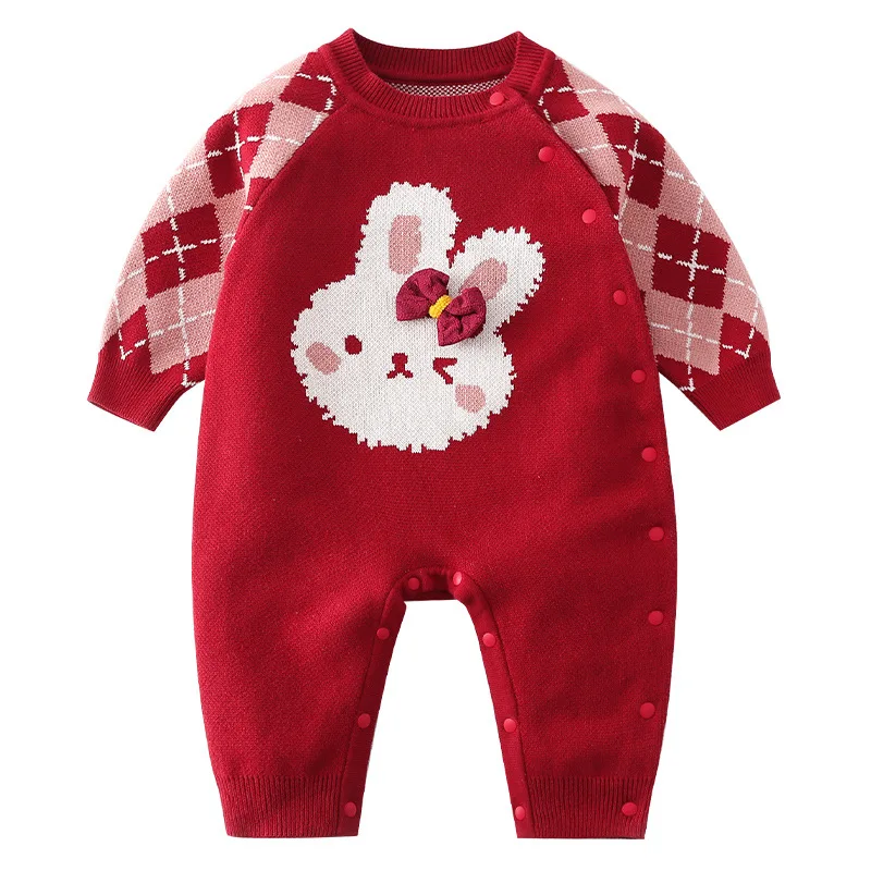 Ins New Autumn Kid Baby Girl Romper Cartoon Rabbit Infant Baby Girl Jumpsuit Contrasting Color Pure Cotton Newborn Girl Bodysuit
Ins New Autumn Kid Baby Girl Romper Cartoon Rabbit Infant Baby Girl Jumpsuit Contrasting Color Pure Cotton Newborn Girl Bodysuit