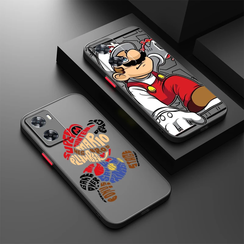M-Marios Popular Cartoon Art Frosted Translucent For OPPO X5 X3 A54S A5 A94 A16 A53S A57 A74 A72 A96 A98 A78 5G Cover
M-Marios Popular Cartoon Art Frosted Translucent For OPPO X5 X3 A54S A5 A94 A16 A53S A57 A74 A72 A96 A98 A78 5G Cover