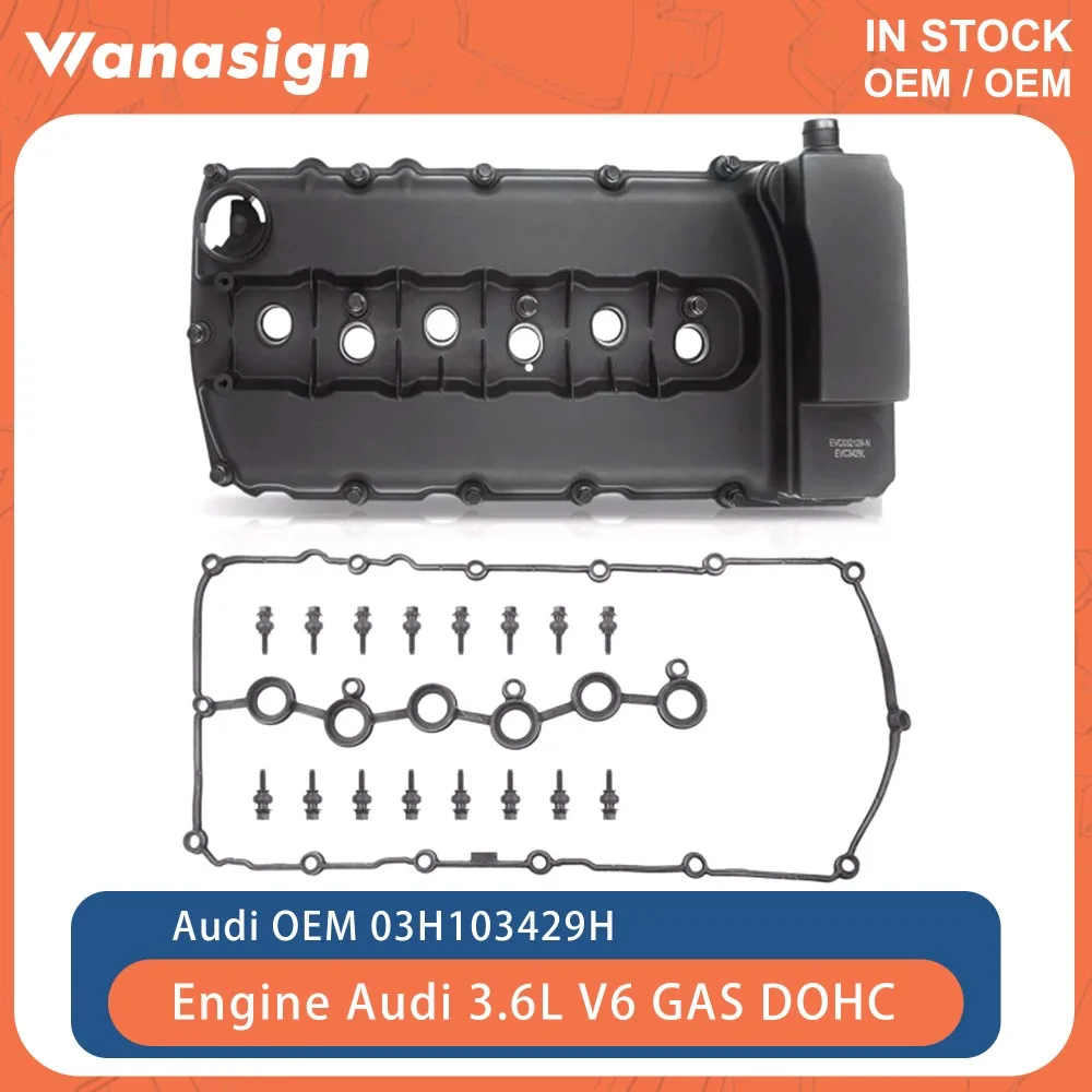 Комплект крышки клапана двигателя подходит для Audi Q7 Volkswagen CC Passat Touareg 3.2L 3.6L V6 GAS DOHC 05-18 03H 103429 L
Комплект крышки клапана двигателя подходит для Audi Q7 Volkswagen CC Passat Touareg 3.2L 3.6L V6 GAS DOHC 05-18 03H 103429 L