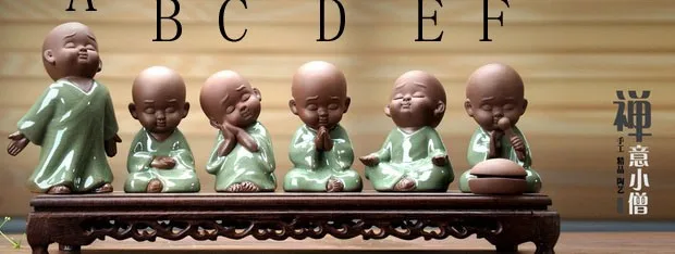 TOP ART OFFICE home Buddhism Buddha " CHAN DAO quiet " Little Monk Ge Yao kiln porcelain pottery ceramic ART
TOP ART OFFICE home Buddhism Buddha " CHAN DAO quiet " Little Monk Ge Yao kiln porcelain pottery ceramic ART