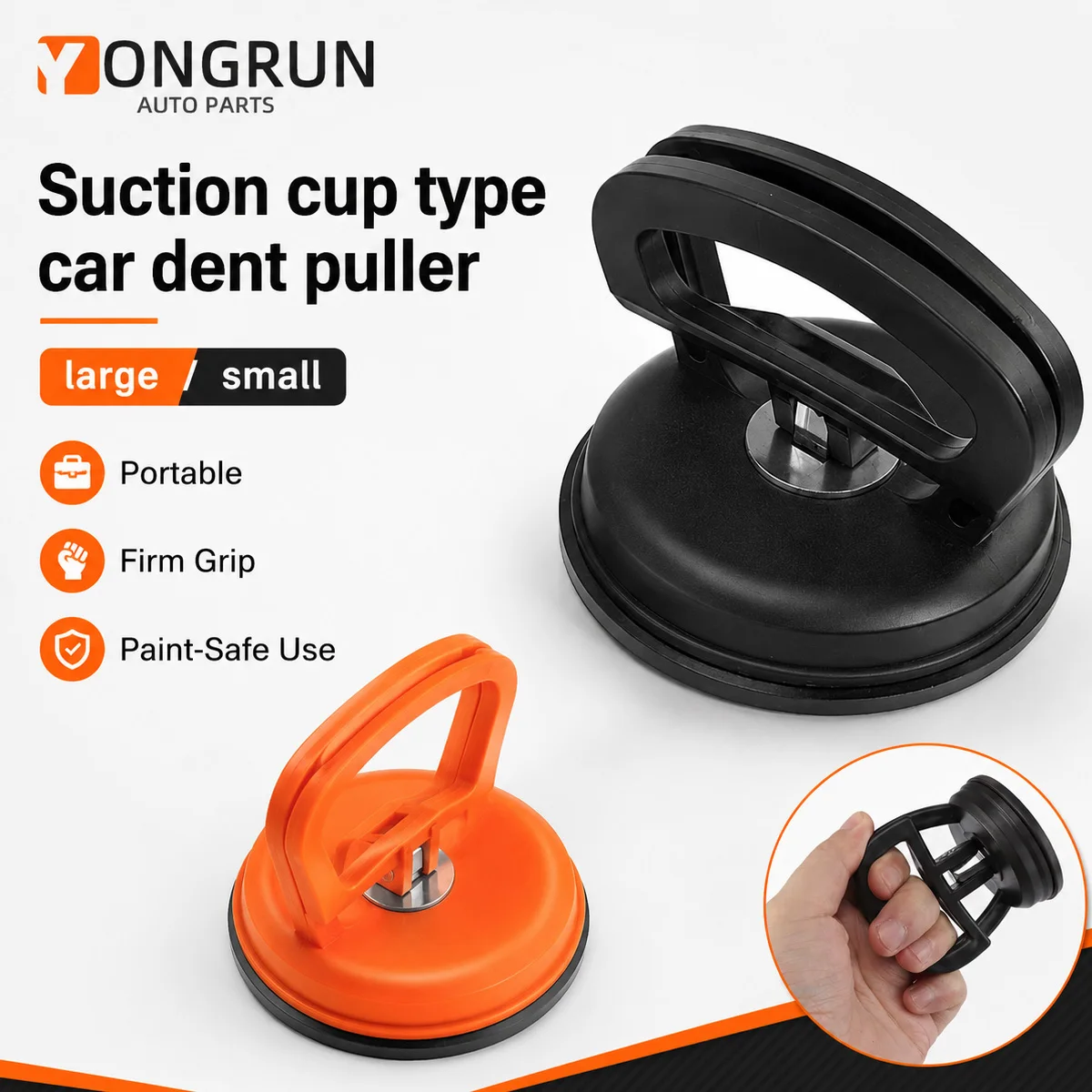 YONGRUN Car Dent Repair Suction Cup Universal Micro Suction Cup Body Panel Suction Cup Disassembly Tool Glass Metal Plastic
YONGRUN Car Dent Repair Suction Cup Universal Micro Suction Cup Body Panel Suction Cup Disassembly Tool Glass Metal Plastic