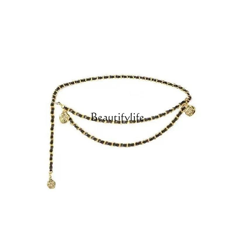 Versatile Premium Waist Camellia Adjustable Metal Personality Versatile Decoration
Versatile Premium Waist Camellia Adjustable Metal Personality Versatile Decoration