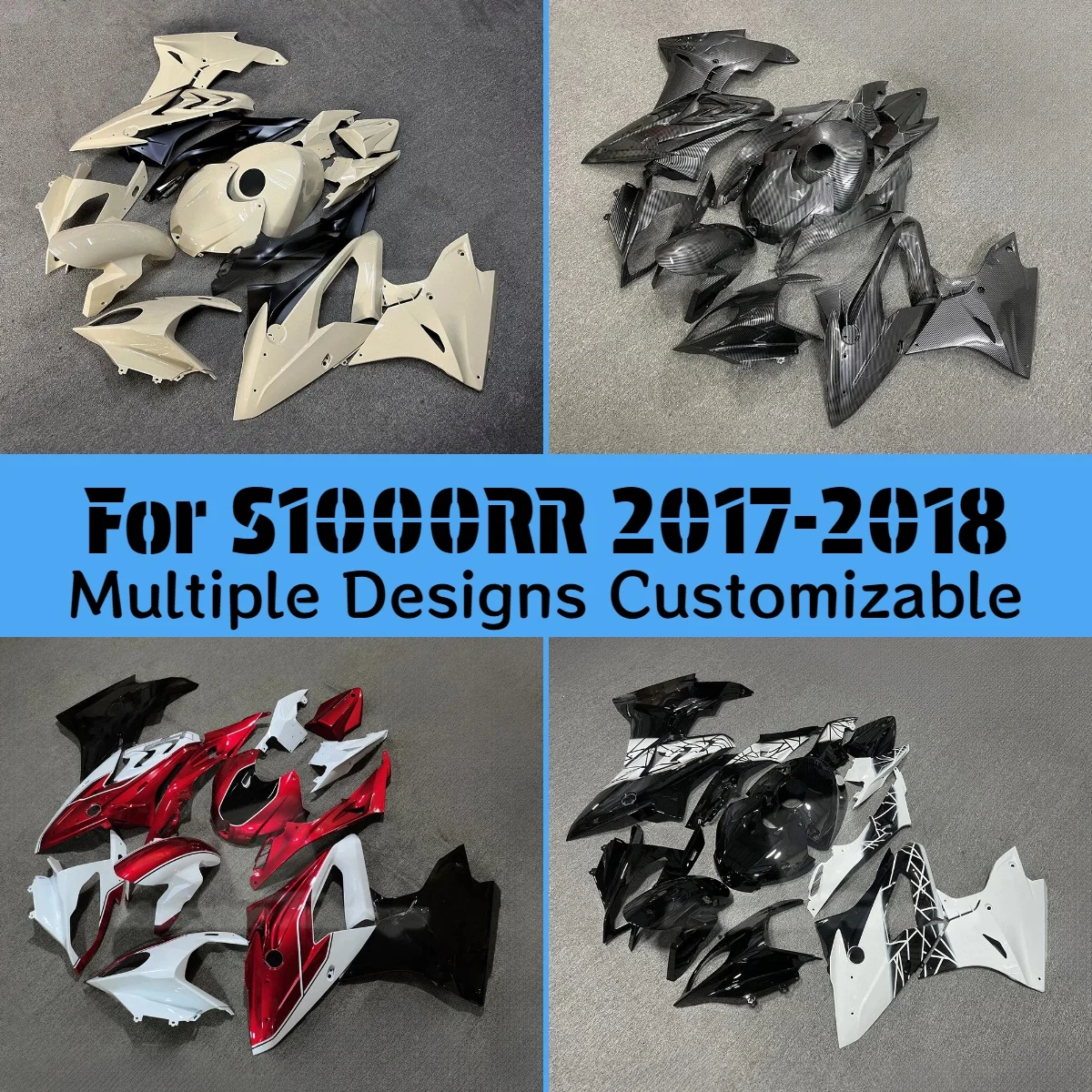 Fairing Set S 1000RR 2017 2018 Carbon Fibre Motorcycle Fairings Kit Complete Body Plastics for BMW S1000RR 17 18
Fairing Set S 1000RR 2017 2018 Carbon Fibre Motorcycle Fairings Kit Complete Body Plastics for BMW S1000RR 17 18