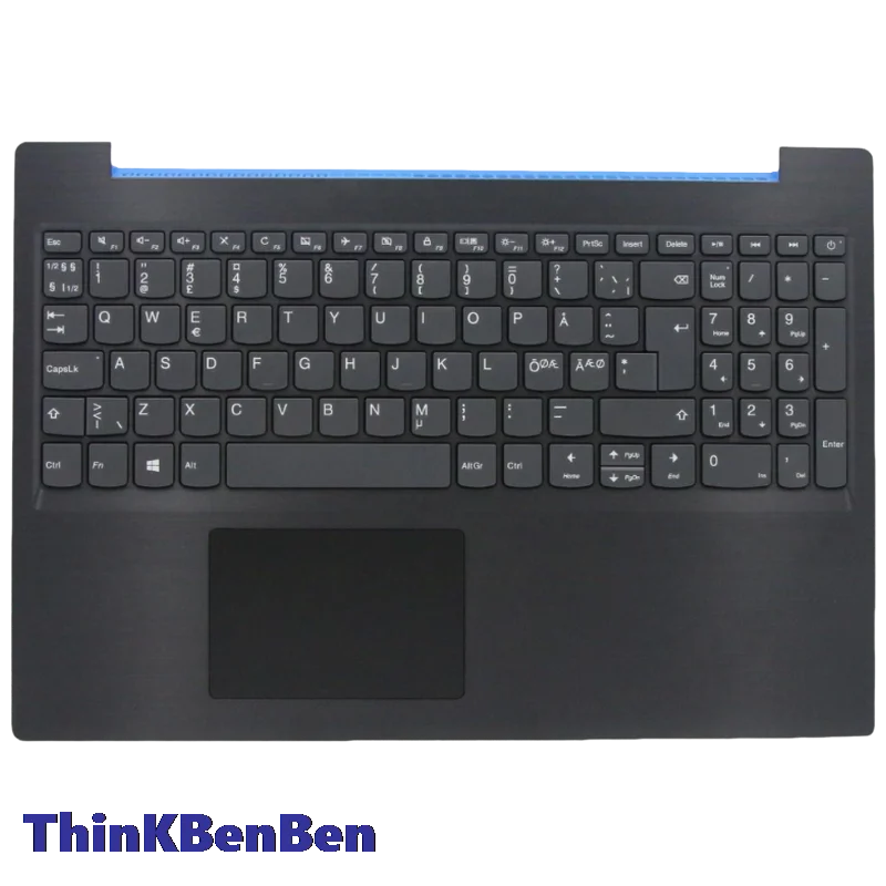 NDC Nordic Black Keyboard Upper Case Palmrest Shell Cover For Lenovo Ideapad L340 15 15IRH Gaming 5CB0U42781
NDC Nordic Black Keyboard Upper Case Palmrest Shell Cover For Lenovo Ideapad L340 15 15IRH Gaming 5CB0U42781