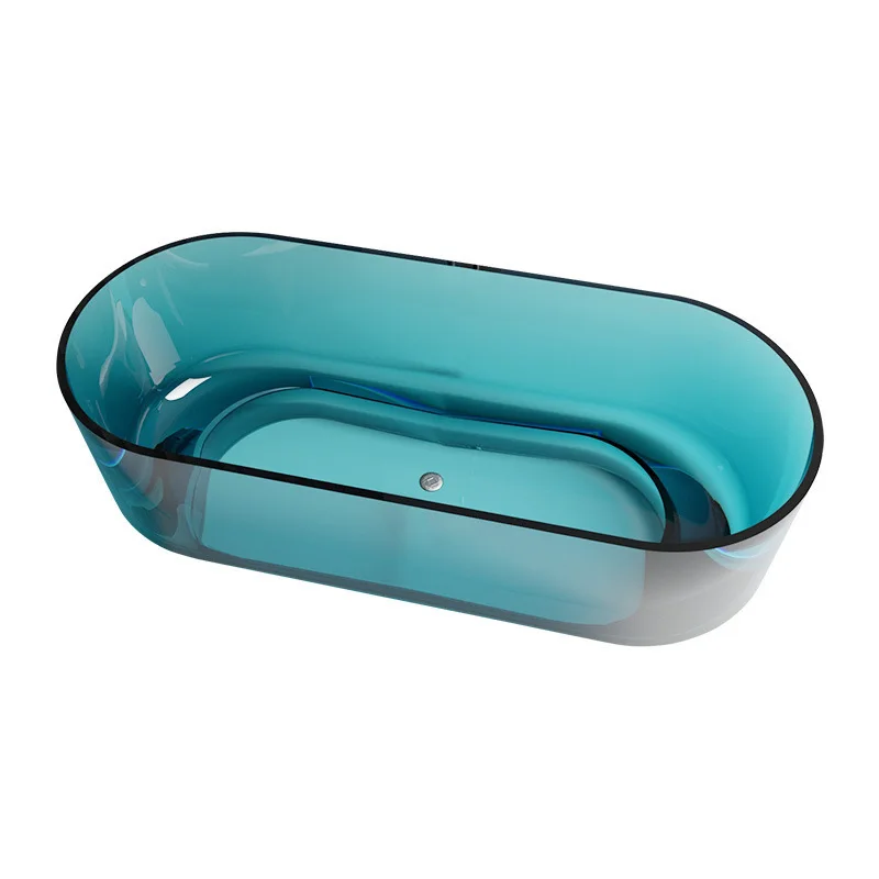 Transparent artificial stone bathtub, colored resin crystal couple bathtub, theme hotel homestay bathtub
Transparent artificial stone bathtub, colored resin crystal couple bathtub, theme hotel homestay bathtub