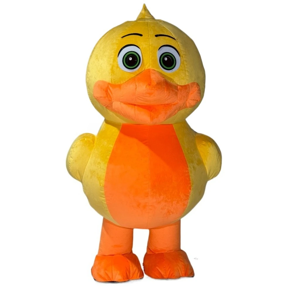 2m/2.6m Inflatable Yellow Duck Mascot Costume for Wearable Performance Featuring Duck Cartoon Character Suits No Battery
2m/2.6m Inflatable Yellow Duck Mascot Costume for Wearable Performance Featuring Duck Cartoon Character Suits No Battery