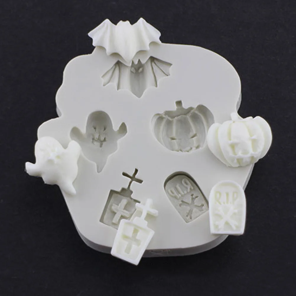 Силиконовая форма для торта на Хэллоуин, серовато-белая пищевая форма для торта, мусса, шоколадных конфет, мыла, форма для выпечки для праздника 
Силиконовая форма для торта на Хэллоуин, серовато-белая пищевая форма для торта, мусса, шоколадных конфет, мыла, форма для выпечки для праздника