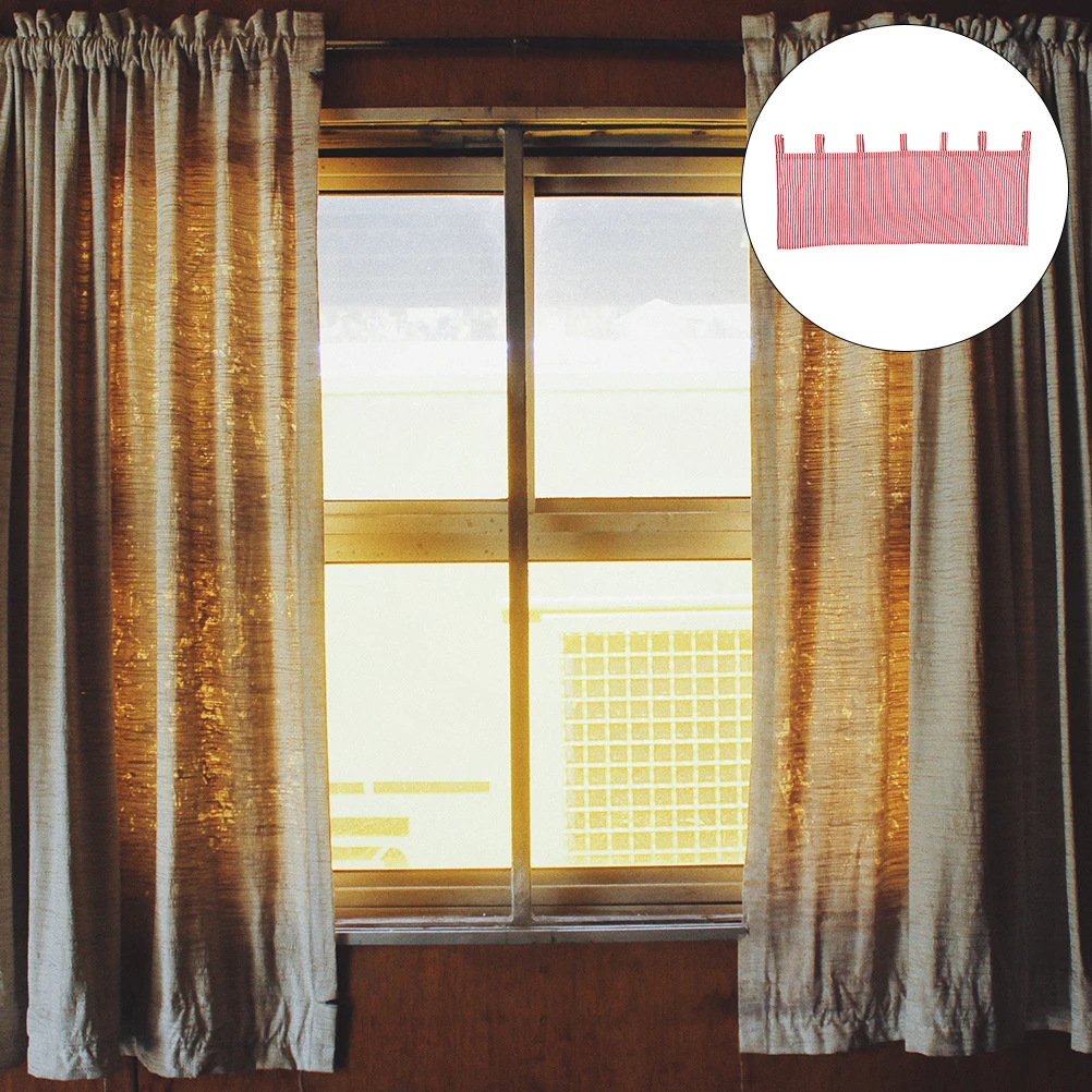 1Pcs Cloth Curtain Red Short Window Drapes Decorative Balcony Living Room Bedroom Curtain Window Drape
1Pcs Cloth Curtain Red Short Window Drapes Decorative Balcony Living Room Bedroom Curtain Window Drape
