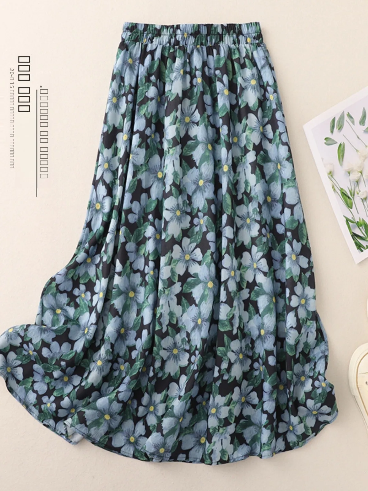Летняя повседневная хлопковая юбка с цветочным принтом, женская универсальная юбка А-силуэта средней длины, удобная посадка, для поездок на работу, из тонкого материала
Летняя повседневная хлопковая юбка с цветочным принтом, женская универсальная юбка А-силуэта средней длины, удобная посадка, для поездок на работу, из тонкого материала