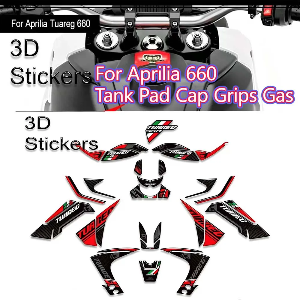 New For Aprilia Tuareg 660 2022 - 2026 RALLY Tank Pad Cap Grips Gas Fuel Kit Knee Stickers Decals Bike Protection Adventure NEW
New For Aprilia Tuareg 660 2022 - 2026 RALLY Tank Pad Cap Grips Gas Fuel Kit Knee Stickers Decals Bike Protection Adventure NEW