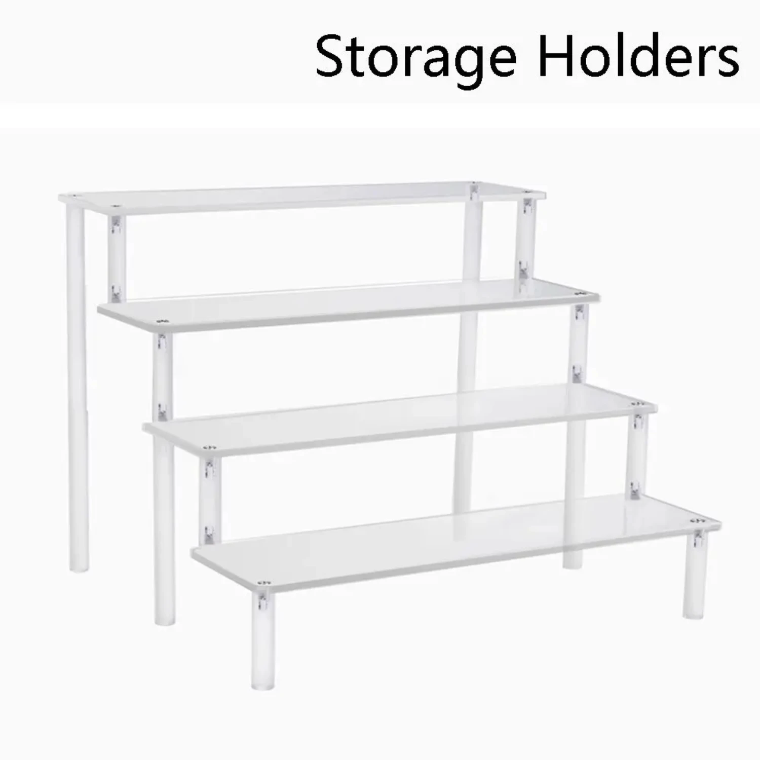 Acrylic Display Stand Pottery Rack Doll Clay Figurine Display Stand Transparent Ladder Makeup Organization Shelf
Acrylic Display Stand Pottery Rack Doll Clay Figurine Display Stand Transparent Ladder Makeup Organization Shelf