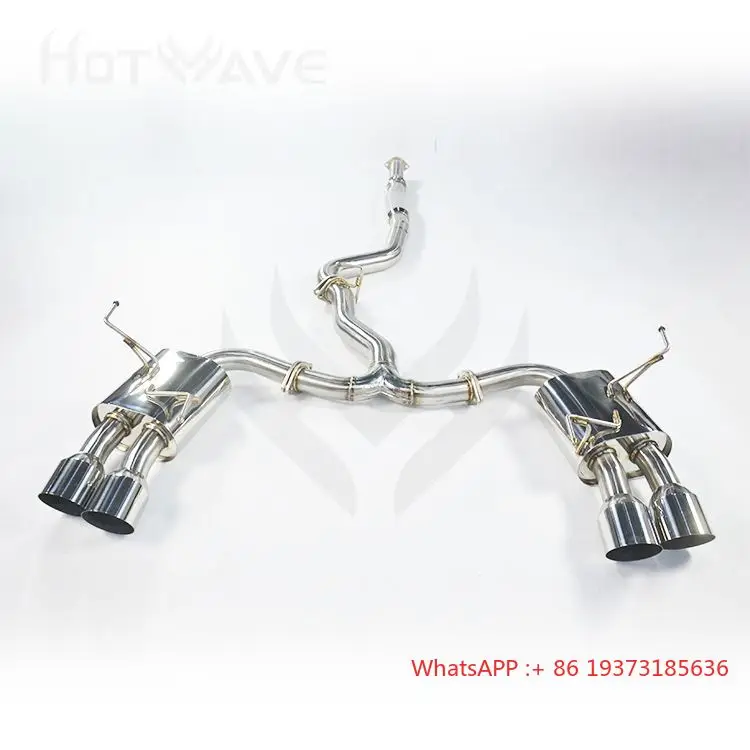 Активная выхлопная система для Subaru Wrx Sti 2015UP 2.0 Performance High Flow Catback Exhaust
Активная выхлопная система для Subaru Wrx Sti 2015UP 2.0 Performance High Flow Catback Exhaust