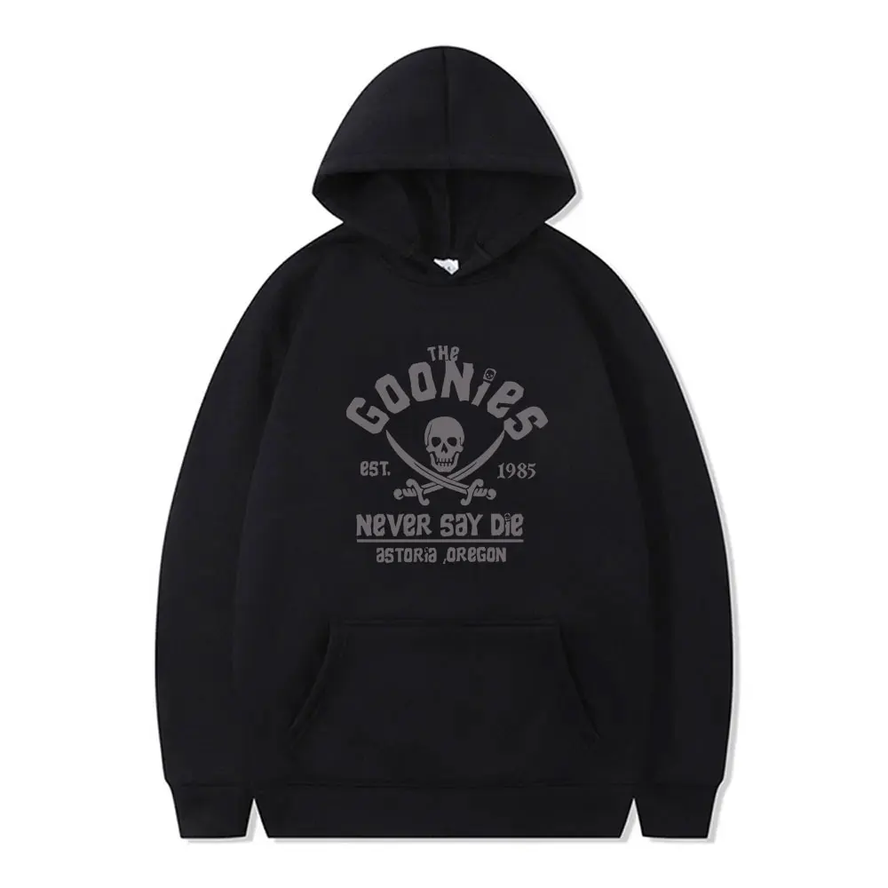 Classic Vintage Movie The Goonies Never Say Die Hoodie Men Women Fashion Casual Oversized Pullover Funny Skeleton Print Hoodies
Classic Vintage Movie The Goonies Never Say Die Hoodie Men Women Fashion Casual Oversized Pullover Funny Skeleton Print Hoodies