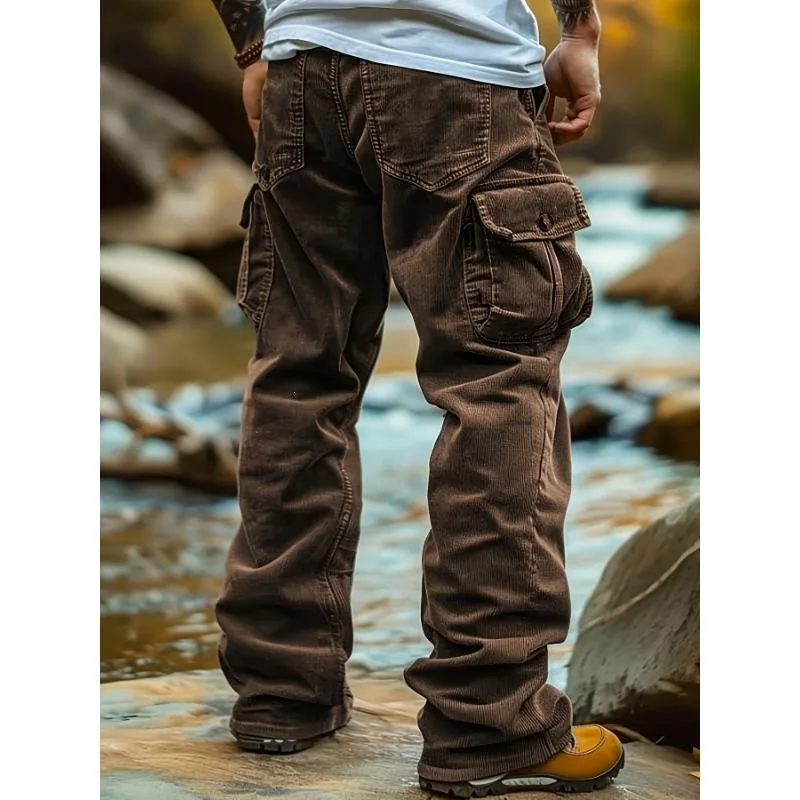 Corduroy Cargo Pants Straight Leg Neutral Workwear Trousers Comfortable Casual Pants for Men And Women
Corduroy Cargo Pants Straight Leg Neutral Workwear Trousers Comfortable Casual Pants for Men And Women