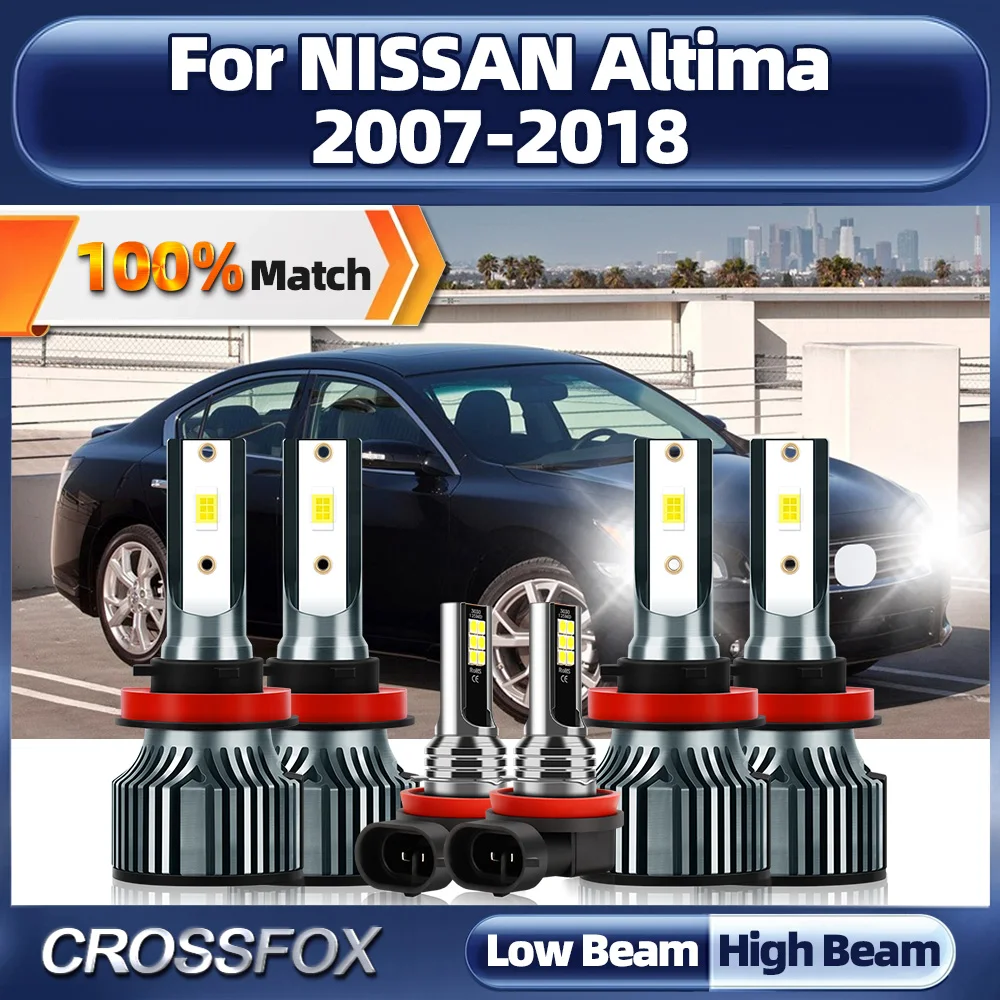 H11 LED Headlight Bulbs Canbus 60000LM CSP Car Headlamps 12V Auto Fog Lamps For NISSAN Altima 2007-2013 2014 2015 2016 2017 2018
H11 LED Headlight Bulbs Canbus 60000LM CSP Car Headlamps 12V Auto Fog Lamps For NISSAN Altima 2007-2013 2014 2015 2016 2017 2018