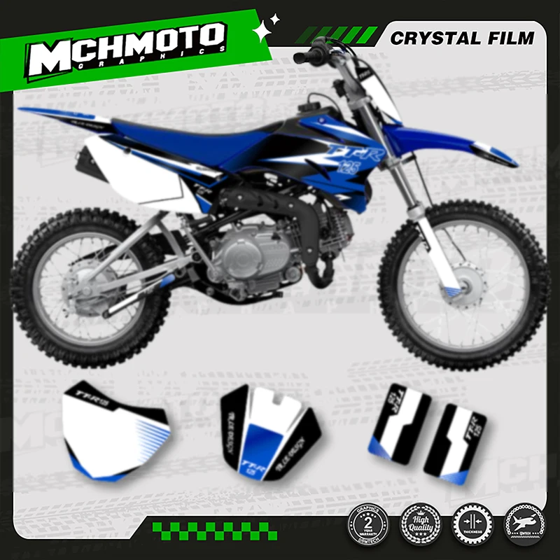 MCHMFG Custom Motorcycle Graphics Background Decal Adhesive Stickers Kits For YAMAHA TTR110 2008-2021
MCHMFG Custom Motorcycle Graphics Background Decal Adhesive Stickers Kits For YAMAHA TTR110 2008-2021