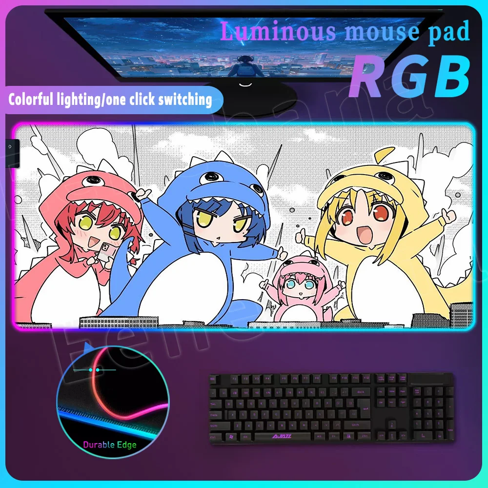 RGB Lonely Rock Cartoon Game Accessories Rubber Anti-slip Mouse Pad XXL Living Room Home Decoration Sofa Table Mat Carpet Fifine
RGB Lonely Rock Cartoon Game Accessories Rubber Anti-slip Mouse Pad XXL Living Room Home Decoration Sofa Table Mat Carpet Fifine