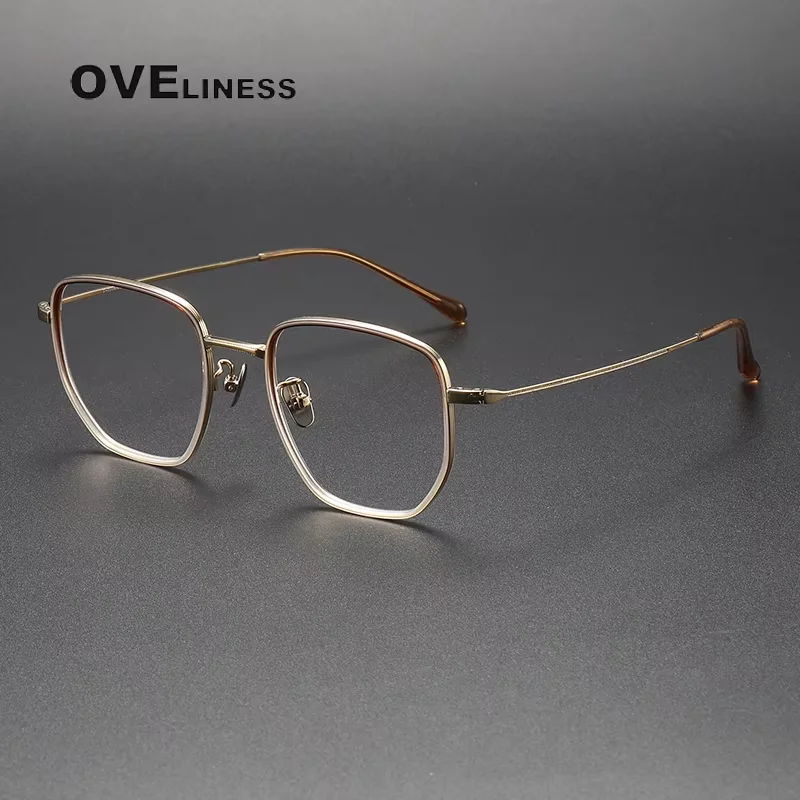 Vintage Titanium Acetate Eyeglasses Frame for Men Retro Glasses Frame Women Luxury Brand Eyewear
Vintage Titanium Acetate Eyeglasses Frame for Men Retro Glasses Frame Women Luxury Brand Eyewear