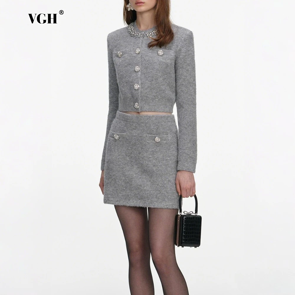 VGH сексуальный вязаный комплект из двух предметов для женщин с круглым вырезом и длинными рукавами в стиле пэчворк с бриллиантами, топ с высокой талией, мини-юбка, офисный наряд, женский
VGH сексуальный вязаный комплект из двух предметов для женщин с круглым вырезом и длинными рукавами в стиле пэчворк с бриллиантами, топ с высокой талией, мини-юбка, офисный наряд, женский