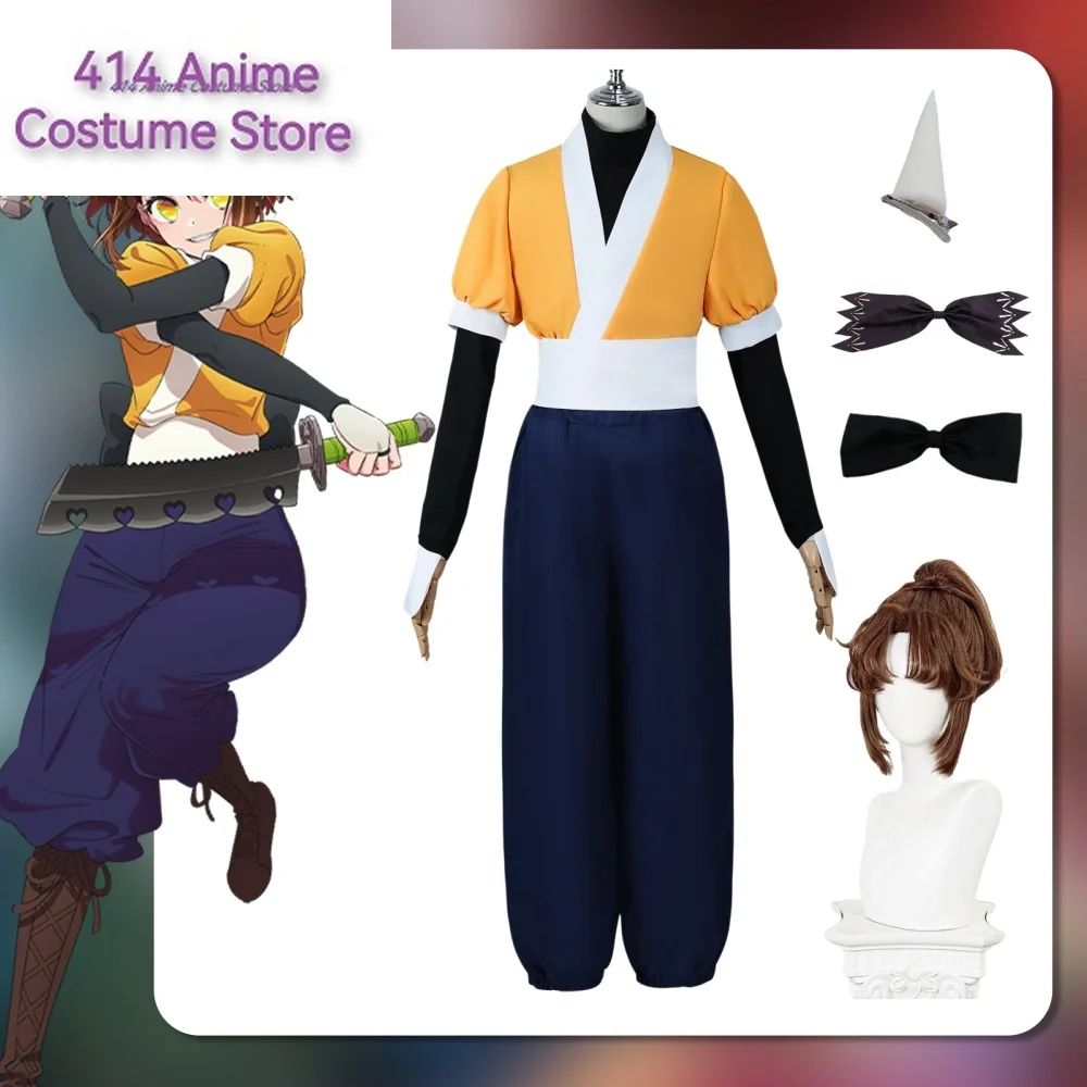 Anime Oshi no Ko 2 Swordswoman Arima Kana Cosplay Costume Wig Coat Shirt Pant Headdress Halloween Carnival Party Clothes Suit
Anime Oshi no Ko 2 Swordswoman Arima Kana Cosplay Costume Wig Coat Shirt Pant Headdress Halloween Carnival Party Clothes Suit