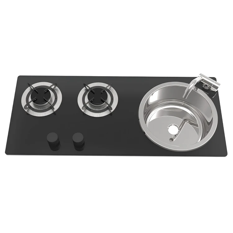 JDA 2-Burner RV Gas Stove & Sink Combo With Tempered Glass Built-in Camper Cooktop All-in-One RV Kitchen With Free Accessories
JDA 2-Burner RV Gas Stove & Sink Combo With Tempered Glass Built-in Camper Cooktop All-in-One RV Kitchen With Free Accessories