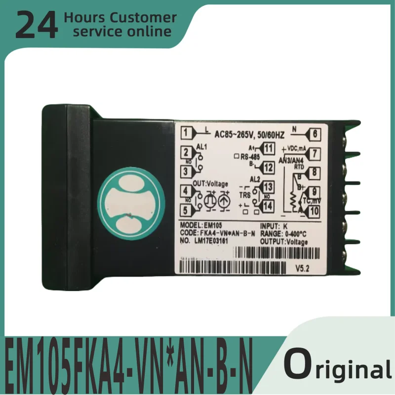 EM105FKA4-VN*AN-B-N EM105FKA4-MN*AN-B-N EM105FKA4-8N*AN-B-N 4-20MA EM105FKA4-MN*AB-B-N Совершенно новый оригинальный интеллектуальный измерительный ПИД-контроллер, лампочка, фотоэлемент, 4-20 мА, EM1
EM105FKA4-VN*AN-B-N EM105FKA4-MN*AN-B-N EM105FKA4-8N*AN-B-N 4-20MA EM105FKA4-MN*AB-B-N Совершенно новый оригинальный интеллектуальный измерительный ПИД-контроллер, лампочка, фотоэлемент, 4-20 мА, EM1