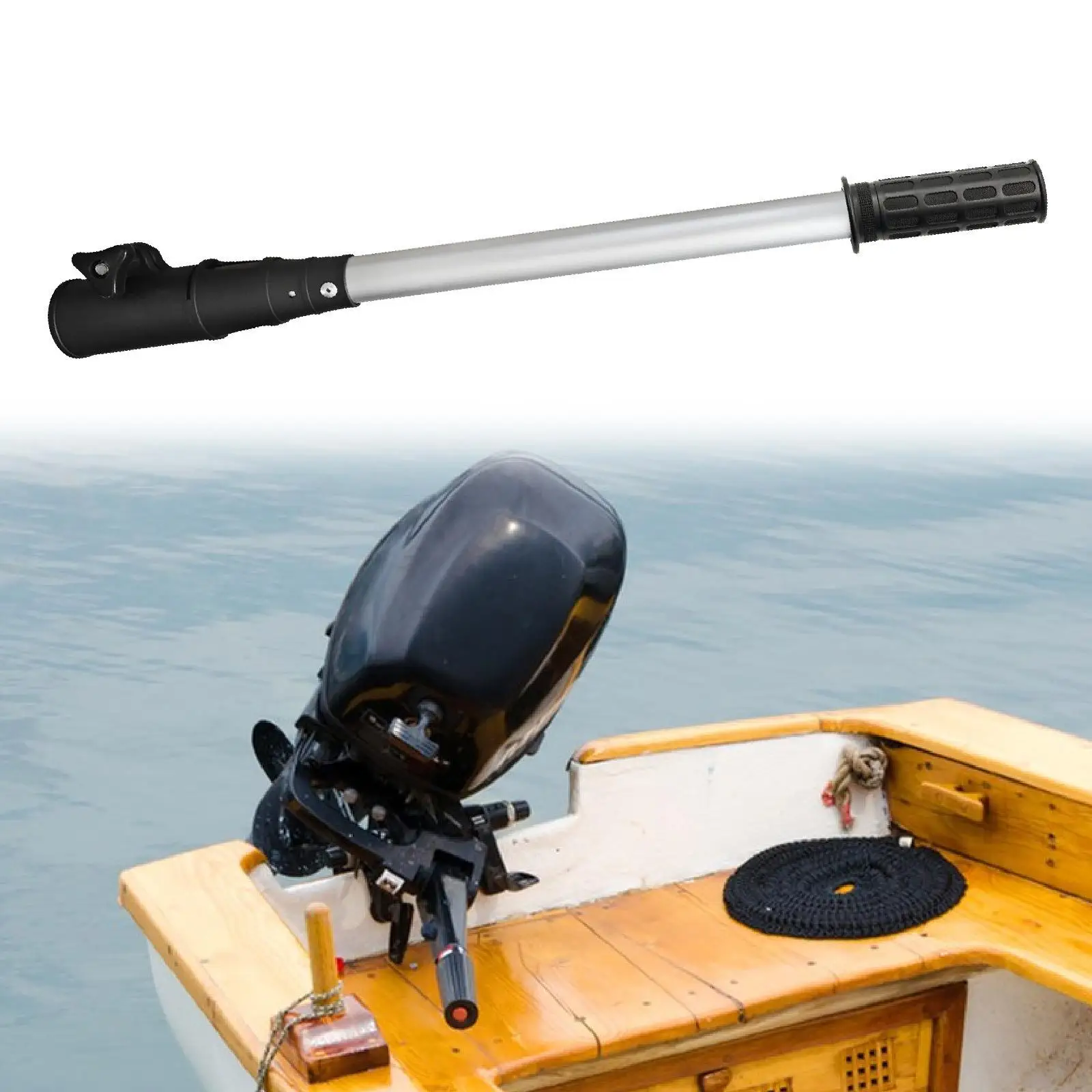 Boat Tiller Extension Handle Aluminum Alloy Tubing Premium Sturdy Boat Accessory Throttle Control Extended Handle Extension Rod
Boat Tiller Extension Handle Aluminum Alloy Tubing Premium Sturdy Boat Accessory Throttle Control Extended Handle Extension Rod