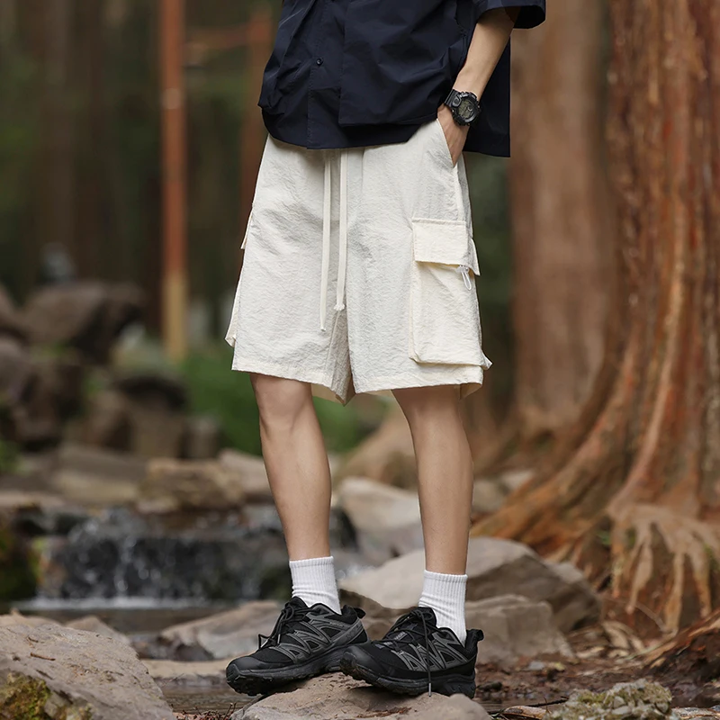 Мужские спортивные шорты американского стиля для активного отдыха, свободного кроя, быстросохнущие, летние, повседневные, длиной до колена, прямые, комфортные
Мужские спортивные шорты американского стиля для активного отдыха, свободного кроя, быстросохнущие, летние, повседневные, длиной до колена, прямые, комфортные