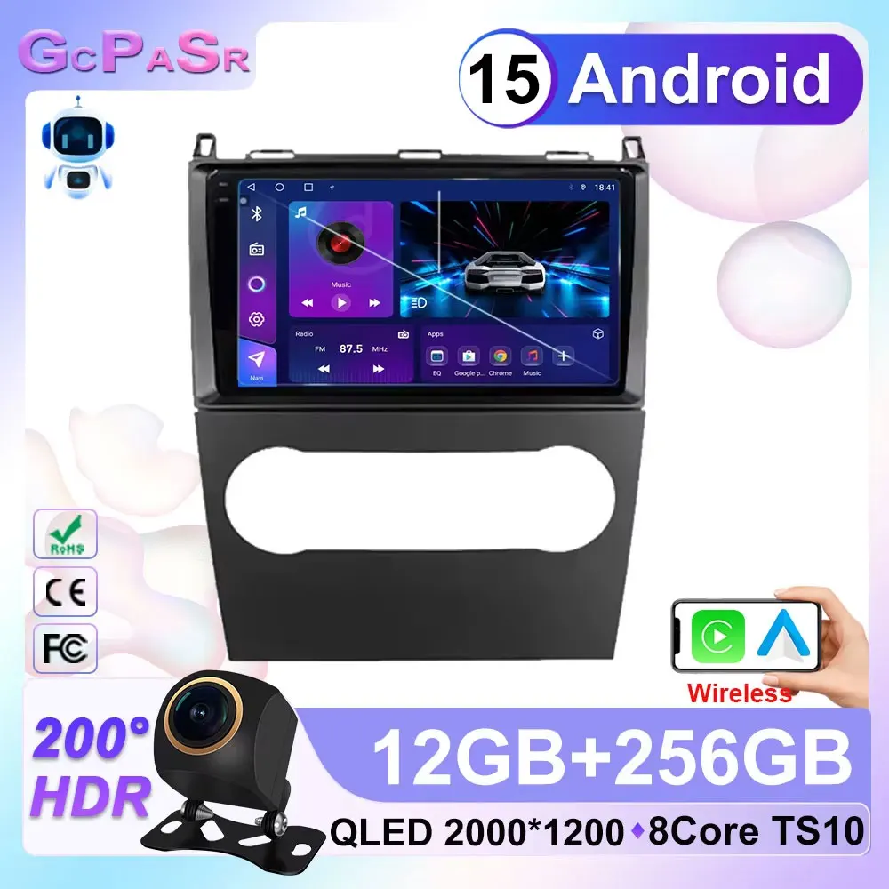 Для Mercedes Benz B200 A classe B W169 A160 A180 A200 A220 2009-2012 Радио lettore мультимедиаale navigazione Auto Android 15
Для Mercedes Benz B200 A classe B W169 A160 A180 A200 A220 2009-2012 Радио lettore мультимедиаale navigazione Auto Android 15