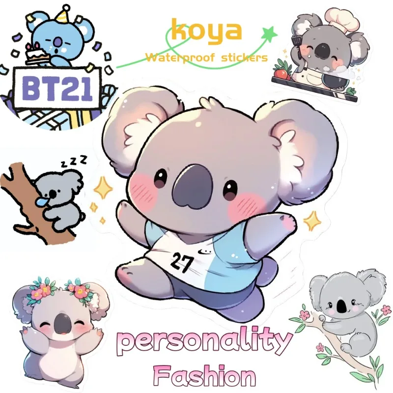 Koala Graffiti Stickers Cute Fashion Cartoon Creative Small Animal Decorative Planner Stationery DIY Waterproof Stickers Gift
Koala Graffiti Stickers Cute Fashion Cartoon Creative Small Animal Decorative Planner Stationery DIY Waterproof Stickers Gift