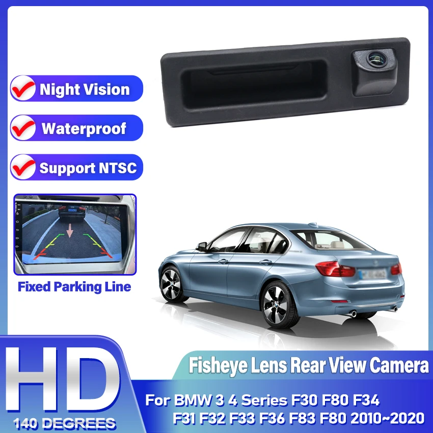 HD Rear View Backup Camera For BMW 3 4 Series F30 F80 F34 F31 F32 F33 F36 F83 F80 2010~2020 Trunk Handle Reverse Camera
HD Rear View Backup Camera For BMW 3 4 Series F30 F80 F34 F31 F32 F33 F36 F83 F80 2010~2020 Trunk Handle Reverse Camera