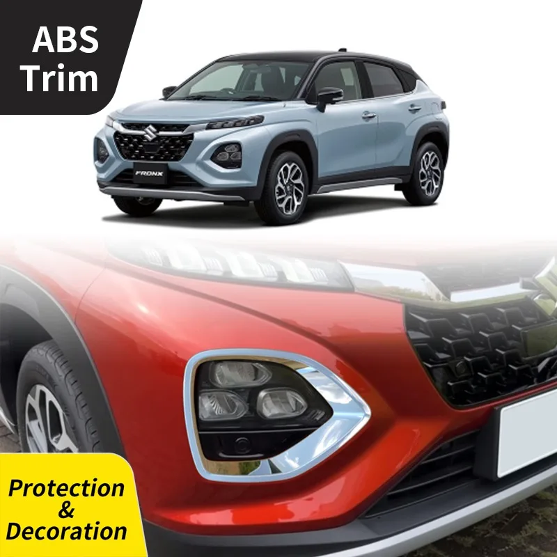 Suitable for Suzuki Fronx WDB3S WEB3S 10/2024- 2025 Front Bumper Fog Lamp Ring Decorative Bright Frame Automotive Supplies
Suitable for Suzuki Fronx WDB3S WEB3S 10/2024- 2025 Front Bumper Fog Lamp Ring Decorative Bright Frame Automotive Supplies
