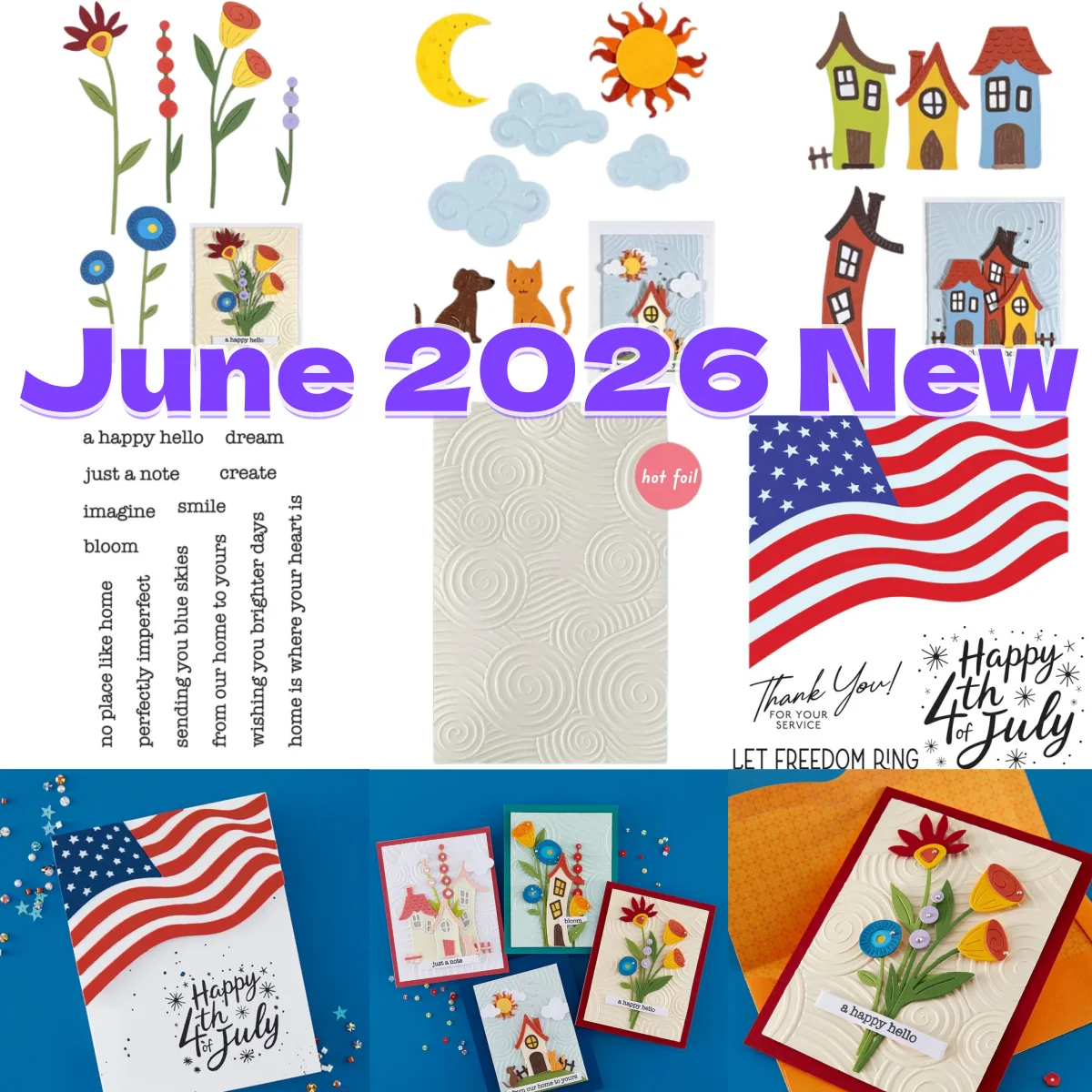 June 2026 New Flower Skies Houses Metal Cutting Dies Clear Stamps Stencil for DIY Scrapbook Diary Decoration Embossing Template
June 2026 New Flower Skies Houses Metal Cutting Dies Clear Stamps Stencil for DIY Scrapbook Diary Decoration Embossing Template