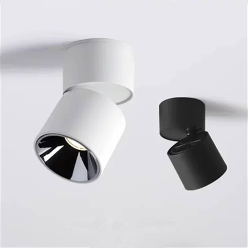 Dimmable Led Downlight Surface Mounted Ceiling Lamp Spotlight 7W10W15W20W24W Aluminum 110V 220V COB Spotlight Interior Lighting
Dimmable Led Downlight Surface Mounted Ceiling Lamp Spotlight 7W10W15W20W24W Aluminum 110V 220V COB Spotlight Interior Lighting