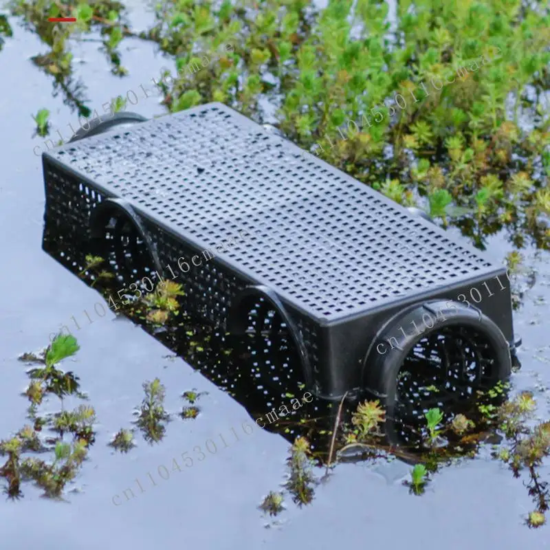 1 Piece of Black Fish Net Cage, Fishing Net, Gear, Durable Plastic Container, Mud Cage
1 Piece of Black Fish Net Cage, Fishing Net, Gear, Durable Plastic Container, Mud Cage